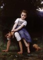 La bourrique óleo sobre lienzo Realismo William Adolphe Bouguereau